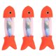 thumbnail image 1 of 3 piezas de juguete interactivo para gatos con forma de pez, juguete arrugado de madera, polígono, polígono, 1 of 5