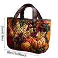 thumbnail image 3 of Women's Animal Floral Quilted Canvas Tote Bag Multi Size Large Capacity Reusable Shoulder Handbag For Work Shopping Travel, 3 of 7