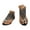 Black, variant on Womens Rhinestone Sandals Retro Hollow out Flip Flops Casual Glitter Summer Dress Shoes