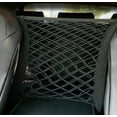 thumbnail image 2 of Dog Car Net Barrier, Pet Barrier with Auto Safety Mesh Organizer Baby Stretchable Storage Bag Universal for Cars, SUVs - Easy Install, Car Divider for Driving Safely with Children & Pets, 2 of 7