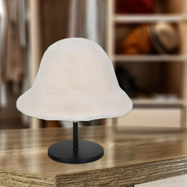 Sombrero de pescador de invierno suave para mujer, ideal para ir de compras, pescar, hacer senderismo y hacer excursiones. Blanco
