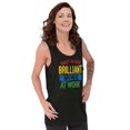 thumbnail image 4 of Billiant Mind Autism Awareness Tank Top T Shirts Men Women Brisco Brands S, 4 of 6