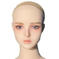 thumbnail image 6 of yotijay Female Mannequin Head with Makeup Eyelash Extension Display Rack Wig Display for, 6 of 7