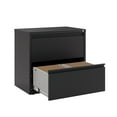 thumbnail image 6 of Hirsh Pro 30 Inch Wide 2 Drawer Metal Lateral File Cabinet for Home and Office, Holds Letter, Legal and A4 Hanging Folders, Black, 6 of 7