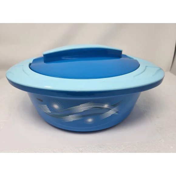 Cello Novel 2700mL Thermoware Casserole Hot Pot Food Warmer/Cooler, 2.7-Liter, Color may vary