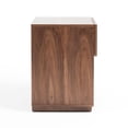 thumbnail image 6 of Nova Domus Kamela 1-Drawer Engineered Wood Nightstand in Walnut, 6 of 7