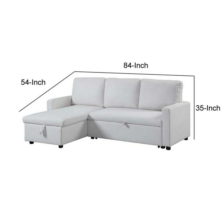 84 on sale inch sectional