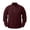 Wine, variant on Fmbrln Mens Quarter Zip Sweatshirt Ribbed Stand Collar Long Sleeve Shirts Fall Winter Solid Color Fashion Casual Pullover Tops with Pocket Wine S