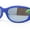 Blue - Blue Mirror, variant on Boys Color Mirror T-Rex Dinosaur Print Arm Oval Sport Sunglasses Black - Blue Mirror