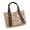 Brown, variant on Sports Bag for Travel and Outdoor Activities - Durable Beach Tote with Burlap Straw Handmade for Weddings and Everyday Use