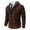 Brown, variant on JTieacloth Mens Knitted Sweaters Men Casual Loose And Versatile Hooded Sweater European And Round Neck Zippered Cardigan Long Sleeved Knit Sweater(Blue)