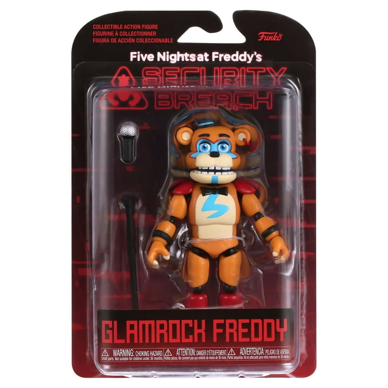 Funko Action Figure: Five Nights at Freddy's: Security Breach - Glamrock  Freddy 