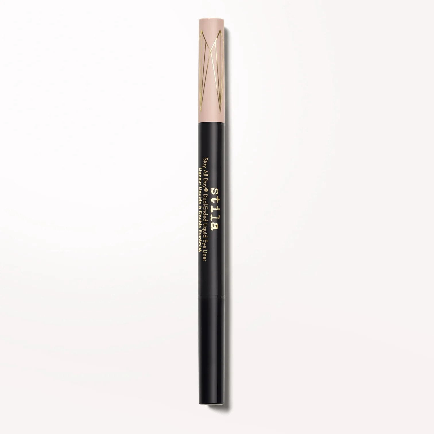 Stila Stay All Day Dual Eye Liner 0.33oz Intense Black / Kitten Kosmo New With Box