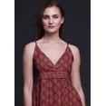 thumbnail image 4 of Bimba Robe Longue Chic Imprimée pour Femmes, Style Bohème, Maxi d'Été, Tenue de Plage - Grand, 4 of 6