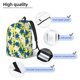 thumbnail image 3 of Balery Lilies Flowers Mochila Clásica Impresa Básica para Viaje, Mochila Escolar Resistente al Agua, Mochila de Lona con Correas Ajustables-Small, 3 of 5