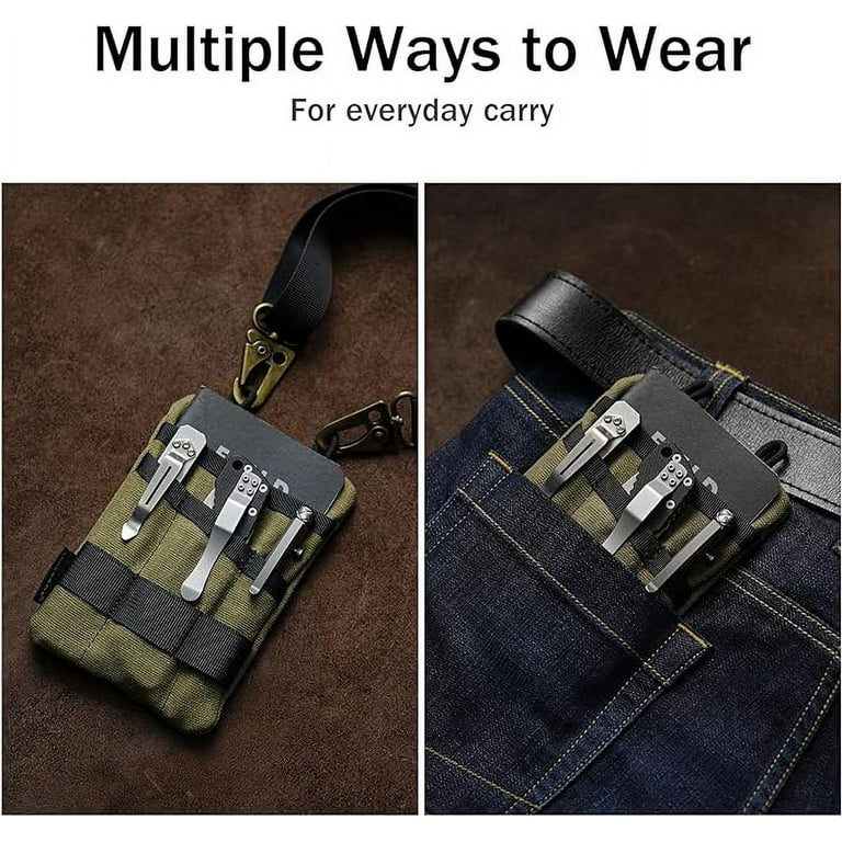 Canvas edc pocket organizer hotsell