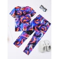 thumbnail image 3 of QEFJNO 3-12Y Kid Boys Video Game Pajamas Little Big Boys Sleepwear Short Sleeves and Pants 2 Pieces Summer Pjs Set, 3 of 10