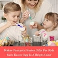 thumbnail image 2 of Easter Egg DIY Painting Kit DIY Art Handicrafts to Paint Your Own Easter Ceramic Egg Statues Plaster Brushes Acrylic Paints Bags Party for Adults multicolor, 2 of 4
