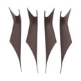 thumbnail image 1 of DYNWAVECA 4 Pcs Poignée de Porte Intérieure, Protection de l'Assemblage Automobile, Housse de Remplacement pour G38 G30 Marron, 1 of 10