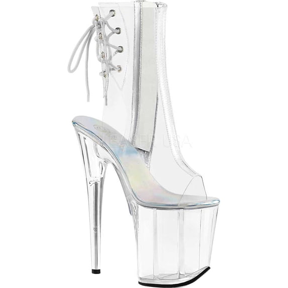 Women's Pleaser Flamingo 1018C Open Toe Bootie