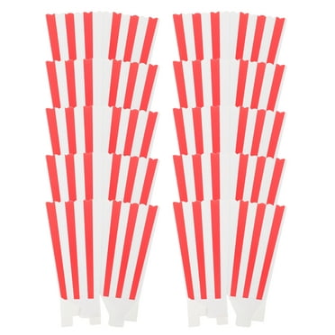 24pcs Theater Popcorn Bucket Party Popcorn Containers Movie Night Supplies