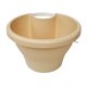 thumbnail image 1 of Maceta colgante de plástico para , tubería de desagüe, color beige, 1 of 9