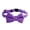 Purple, variant on Blarkrus Bow Suede Collar 18-12.6 in, Adjustable with Bell, for Small Dogs and Cats Setup and Daily Use, Red