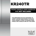 thumbnail image 4 of KUCHT 12.5 cu. ft. Counter Depth Built-In Refrigerator in Custom Panel Ready, 4 of 8