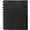 Black, variant on Levenger Circa Leather Foldover Notebook, Junior Red (AL8390 RD JNR NM)