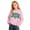 Pink, variant on WOYY St. Patrick's Day Girls Hoodie Letter Print Casual Hooded Sweatshirt, Sizes 3-4T