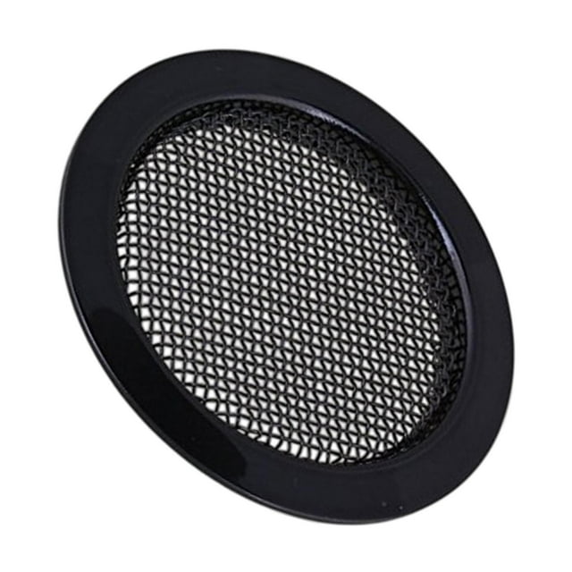 Tapa de boca Dombra para instrumentos de cuerda, insertos de boca de metal, fácil de usar Negro