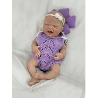 Reborn Dolls Baby Reborn Silicone Reborn Baby Doll Palm Dolls Pajamas Dress  Simulation Baby Reborn Baby Doll Toys - Temu