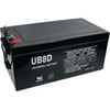 UPG 40702 UB-8D Gel, Sealed Lead Acid Battery