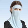 thumbnail image 4 of Cara Bufanda Mascarilla facial unisex Seda de hielo suave Mascarilla deportiva Bufanda para golf al aire libre (Azul), 4 of 6