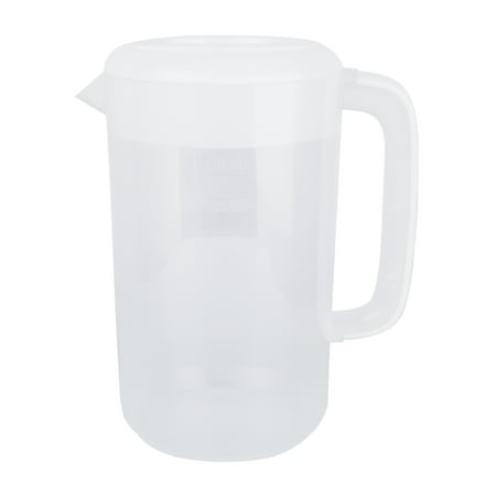 

1 Pc 4000ml Plastic Large Capacity Juice Cold Water Container Pitcher with Lid