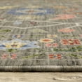 thumbnail image 3 of Oriental Weavers Lucca Wool Blend Area Rug - 5506K - 3'3" x 5' - in Gray/ Multi - Vintage Inspired, Wool Blend, Entrway, Bedroom Rug, 3 of 3