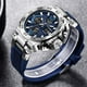 thumbnail image 5 of Reloj Luxury FOXBOX Military Watches para Hombres Azul Plateado, 5 of 5