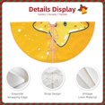 thumbnail image 3 of Lukts Happy Cartoon Star Print Color Life Christmas Tree Skirt, Winter Holiday Tree Mat Decoration ,Can be Used as A Shawl-48", 3 of 6