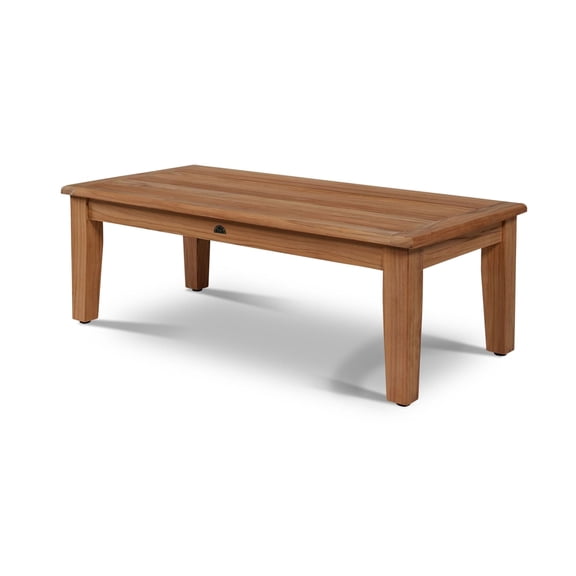 Eliane Rectangular Teak Outdoor Coffee Table