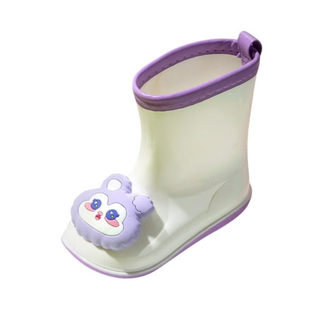 

Baby Boys Girls Sandals Shoes Children Cute Cartoon Fashion Waterproof And Non Slip Rain Boots Rain Boots Soft Bottom Fashion Rain Boots