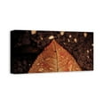 thumbnail image 2 of Creative Products Split Brown Leaf Top 10x20 Canvas Wall Art, 2 of 4