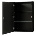 thumbnail image 6 of Wyndham Collection Deborah 36" Marble & Wood Single Bathroom Vanity in Espresso, 6 of 7