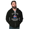 thumbnail image 4 of Funny 4th of July American Freedom Unisex Fleece Graphic Zip Up Hoodie Brisco Brands 4X, 4 of 6
