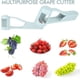 thumbnail image 2 of Grape Cutter Grape Slicer for Toddlers Baby, Grape Cherry Tomato Strawberry Cutter Quarter Slicer tool For Vegetable Fruit Salad Cake(Blue), 2 of 4