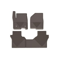 WeatherTech All-Weather Floor Mats compatible with Silverado 1500, Sierra 1500, Silverado 1500 LTD, Sierra 2500HD/3500HD, Sierra 1500 Limited - 1st & 2nd Row, Cocoa