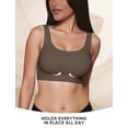 thumbnail image 5 of Easybunny Seamless Comfort Push Up Bra Wireless Full Coverage Everyday Wear Plus size Bras, 5 of 8