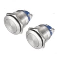 thumbnail image 3 of 19mm Boat Horn / Starter Switch Circular Metal Momentary Push Button Waterproof, 3 of 7