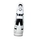 thumbnail image 3 of Saco de boxeo inflable para entrenamiento de fútbol, ​​portátil, para pared, para regatear Blanco, 3 of 9