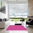 thumbnail image 6 of Ahgly Company Indoor Square Patterned Deep Pink Novelty Area Rugs, 7' Square, 6 of 6