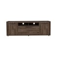 thumbnail image 2 of TUHOME Lyon Tv Stand - Dark Walnut Engineered Wood - For Living Room, 2 of 8